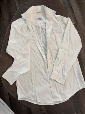 Joseph & Feiss White Men's Dress Shirt